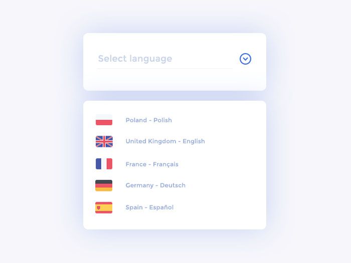 جزییات در طراحی سایت چند زبانه