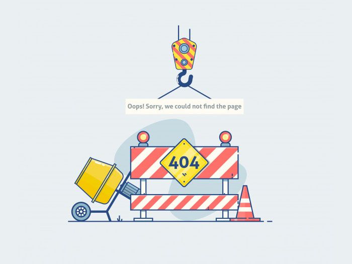 اصول طراحی صفحه 404